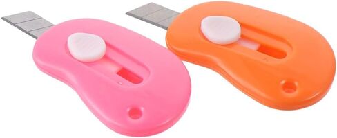 dohobby 5 Pieces Mini Box Cutter,Utility Retractable Art Knives,Package Box Opener,Retractable Letter Opener With Keychain Hole For Office,Home, in Saudi Arabia