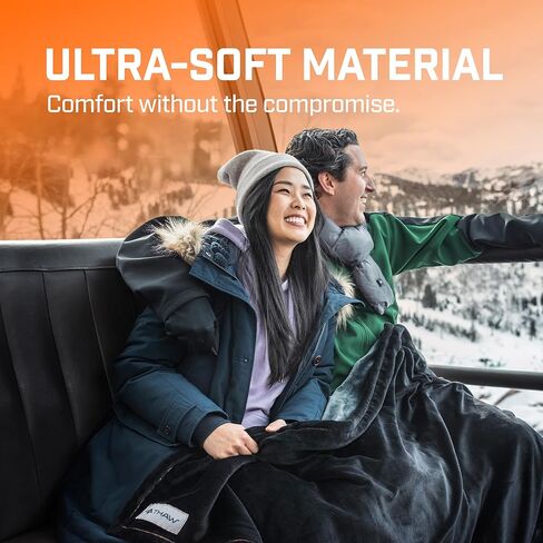 غلاف THAW قابل لإعادة الشحن مع سحاب إغلاق يمكن ارتداؤه أو استخدامه ومشاركته كبطانية أو لف in Kuwait