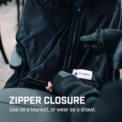 غلاف THAW قابل لإعادة الشحن مع سحاب إغلاق يمكن ارتداؤه أو استخدامه ومشاركته كبطانية أو لف in Kuwait