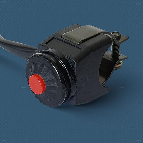 Kill Switch On Off Button for ATV Motorcycle Scooter Go Kart Engine Off Road Dirt Bike Mini Bikes 7/8'' 22mm Handle Bar Parts in Saudi Arabia