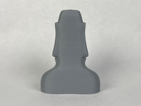 Moai Head Statue from Easter Island 3D Printed, Moai Meme, Great Gift! (Small, Gray) in Saudi Arabia