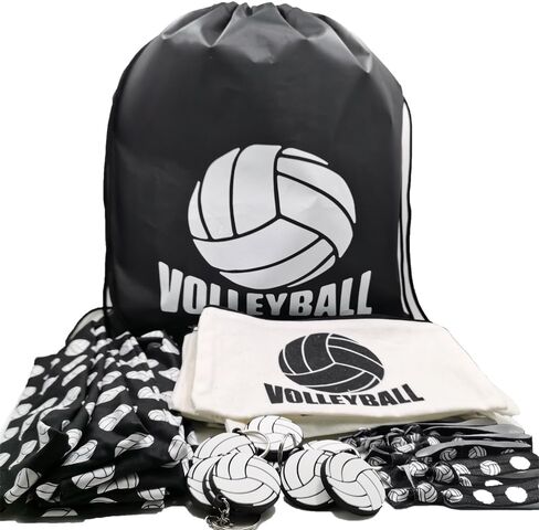 100 قطعة من هدايا الكرة الطائرة من Aikelai للفتيات المراهقات وحفلات الكرة الطائرة هدية لفريق الكرة الطائرة، وإكسسوارات الكرة الطائرة للشباب والنساء البالغات in Kuwait