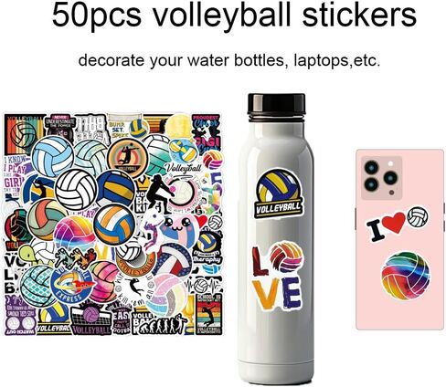 100 قطعة من هدايا الكرة الطائرة من Aikelai للفتيات المراهقات وحفلات الكرة الطائرة هدية لفريق الكرة الطائرة، وإكسسوارات الكرة الطائرة للشباب والنساء البالغات in Kuwait