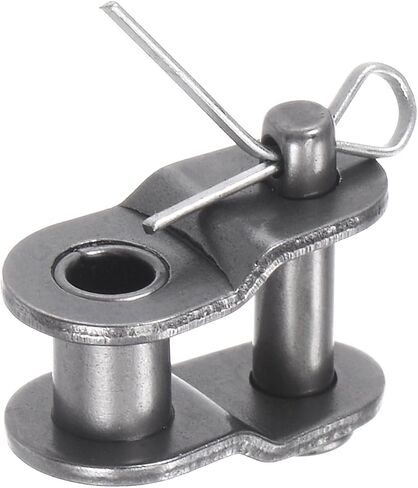 Kozelo 6pcs #25 Chain Offset Half Link Roller - [1/4 Inch Pitch] Carbon Steel Split Links for Machines Equipment 04C Chain Use | 2.31mm Pin in Saudi Arabia