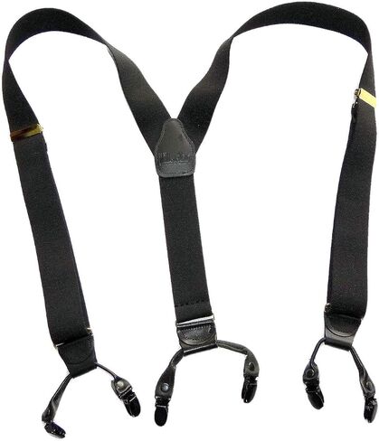 Hold-Up Suspender Company Casual Series Suspenders for Men Dual Clip Double-Up style Suspenders for Men No-Slip in Kuwait