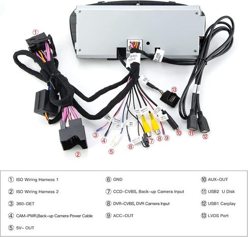 8.8 Inch Touch Screen for BMW 3/5 Series E60 E61 E63 E64 E90 E91 E92 E93 2005-2008 CCC System Upgrade CarPlay Andriod Auto Car Multimedias Player Original Stereo Radio iDrive Amplifer Retained Unit in Saudi Arabia