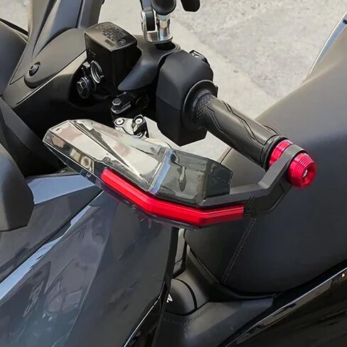 واقي اليد للدراجة النارية، 22 مم 7/8 بوصة سدادة حماية لمقبض المقود لـ Kawasaki Ninja 650 Abs Ninja650 الدراجة الترابية على الطرق الوعرة والدراجة النارية ATV 4wd للطرق الوعرة، واقي قبضة نهاية المقود in Kuwait