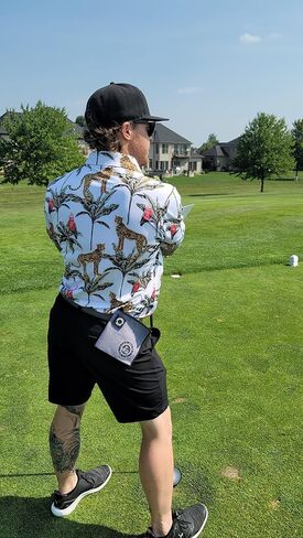 TAG Golf CO Sidekick Buddy - Landing Pad Golf Belt Attachment for Magnetic Golf Towels - Quick and Convenient Access to Magnetic Golf Gear and TAG Golf CO Towels in Kuwait