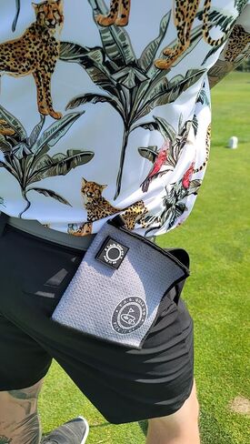 TAG Golf CO Sidekick Buddy - Landing Pad Golf Belt Attachment for Magnetic Golf Towels - Quick and Convenient Access to Magnetic Golf Gear and TAG Golf CO Towels in Kuwait