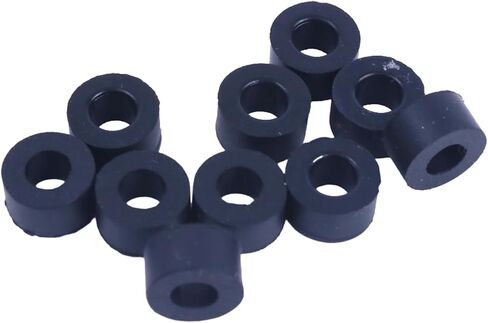 YIHETOP 10 قطعة خط حاقن مطاطي حلقة تثبيت R51936 R63603 متوافق مع محرك John Deere 3029 4045 5030 6068 الجرارات 5045D 5050E 5300 5400 6010 6210 in Saudi Arabia