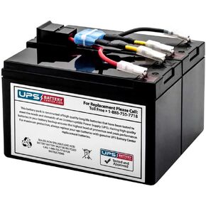 حزمة بطارية بديلة متوافقة مع RBC48 لـ APC SMT750، SUA750US بواسطة UPSBatteryCenter® in Kuwait
