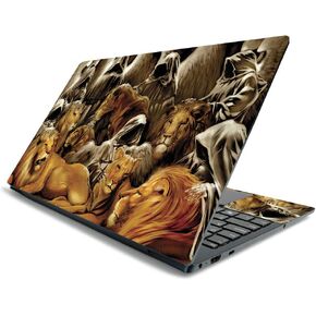 MightySkins Skin for Lenovo Ideapad S540 15" (2019) - Lions Den | Protective, Durable, and Unique Vinyl Decal Wrap Cover | Easy to Apply, Remove, and Change Styles | Made in The USA in Saudi Arabia