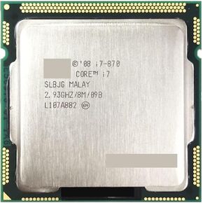 c I7-870 I7 870 2.9 GHz Quad-Core CPU Processor 8M 95W LGA 1156 in Saudi Arabia