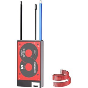 DALY 3S-24S BMS 15A إلى 200A لوح حماية مع سلك التوازن ومستشعر درجة الحرارة لحزمة بطارية الليثيوم (Li-ion 16S 60V، 100A) in Kuwait