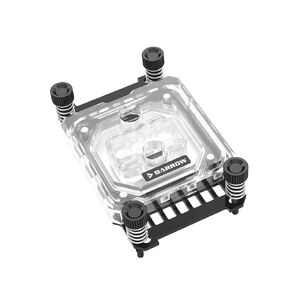 Barrow LTYK3A-04 V2 CPU Water Block for AMD Ryzen 3 5 7 9 Socket AM5 AM4 AM3 AM3+ Waterblock with LRC 2.0 5v 3Pin aRGB LED and Adapter (Black) in Saudi Arabia