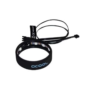 حلقة Alphacool Aurora LED مقاس 60 مم - RGB رقمي (15363) - طول 19 سم - إضاءة LED - متوافقة مع أجهزة الكمبيوتر المكتبية in Kuwait