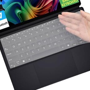 MUBUY Silicone Keyboard Skin Cover for ASUS ProArt PZ13 (HT5306) 13 inch Laptop Ultra Thin Protective Keyboard Skin US Layout -Clear in Kuwait