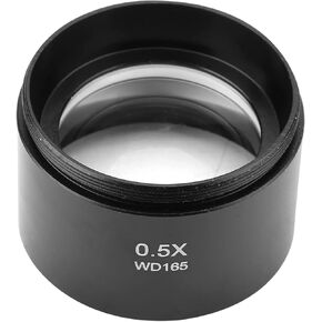 0.5X Auxiliary Objective Lens Stereo Microscope Lens Accessories Double Field View for Industry Video Microscope in Kuwait