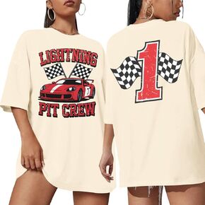 قميص سباقات كبير الحجم نساء للنساء بدء محرك القمصان يوم السباق in Kuwait