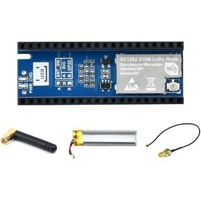 لوحدة عقدة Raspberry Pi Pico SX1262 LoRa، دعم بروتوكول LoRaWAN، اختيار نطاق التردد 915M (902~930MHz) @XYGStudy (Pico-LoRa-SX1262-915M) in Kuwait