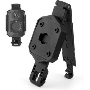 Molle Camera Mount for Axon Taser Body Camera 2, 3 and 4 Lightweight Aluminum Alloy Molle Holder for Uniform and Tactical Vest(Single) in Kuwait