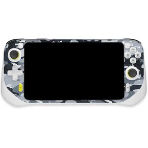 MightySkins Skin Compatible with Logitech G Cloud Gaming Handheld - Gray Camouflage | Protective, Durable, and Unique Vinyl Decal wrap Cover | Easy to Apply | Made in The USA in Kuwait