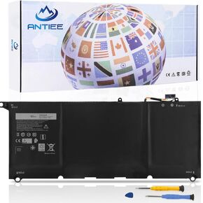 PW23Y 60Wh استبدال بطارية الكمبيوتر المحمول Dell XPS 13 9360 3-9360-D1605G 13-9360-D1605T 13-9360-D1505 13-9360-D1505G 13-9360-D1609 13-9360-D1609G 13-9360-D1705G 13-9360-D1805TG RNP72 0RNP72 0TP1GT in Kuwait