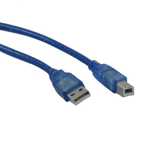 USB-B Applicable Communication Data Download Cable Programming Cable Display Touch Panel Shielded Magnetic Ring Normal Industrial 3m in Saudi Arabia