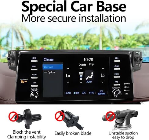 Car Magnetic Phone Mount for Toyota Sienna 2021 2022 2023 2024 Auto Interior Accessories Best Cellphone Holder Mobile Cradle Cell Phones Navigation Charging Screen Magnet Stand Accessory in Saudi Arabia