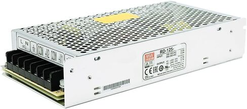 يعني جيدا RD 50W 5V 6A تحويل التيار الكهربائي، AC-DC إخراج مزدوج نوع مغلق RD-50A-5 محول سائق التيار الكهربائي مع مؤشر الطاقة LED، إخراج Adj in Kuwait