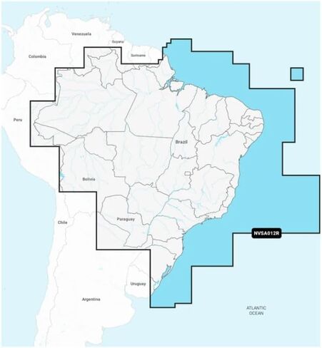 Marine Cartography Brazil Inland & Coastal Chart Plotters SD/Micro-SD Card with 1 Year Subscription in Saudi Arabia