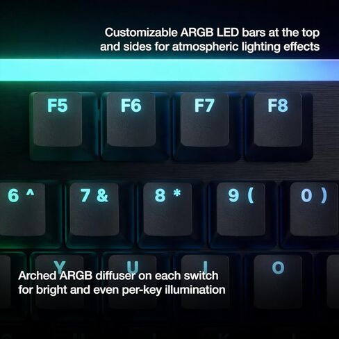 be quiet! Light Mount Mechanical Keyboard and Dark Perk Sym Wireless Gaming Mouse Bundle, Silent Tactile Switches, ARGB Lighting, Lightweight 55g Mouse, 32,000 DPI Sensor, up to 110 hours battery life in Saudi Arabia