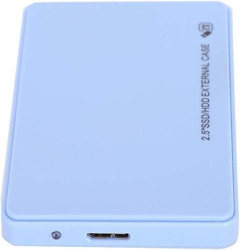 حافظة SSD USB 3.0 خالية من الأدوات لحاوية محرك الأقراص الثابتة مقاس 2.5 بوصة، التوصيل والتشغيل لـ /، مع حقيبة واقية للتخزين (أزرق) in Kuwait