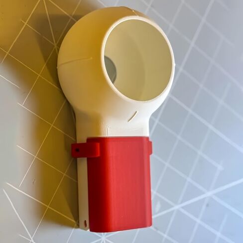 Drill Dust Collection Box Rotating Nozzle Tilting Ergonomic Efficient Dust Cleaning for Construction Renovation Masonry, White in Saudi Arabia