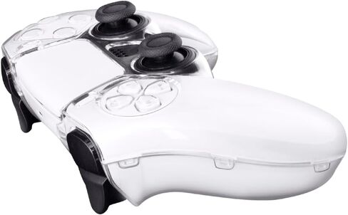 PS5 Controller Case Cover Protective Case for PS5 Controller Clear PC Cover Ultra Slim Transparent Clear Protector for Gamepad in Kuwait