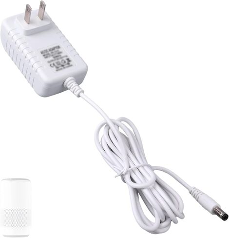 12V Power Cord for Levoit Core Mini Air Purifier, 2m/6.5ft Power Charger AC to DC Adapter Compatible with LAP-C161-WUS LAP-C161-KUS LAPC161WUS LAPC161KUS in Saudi Arabia