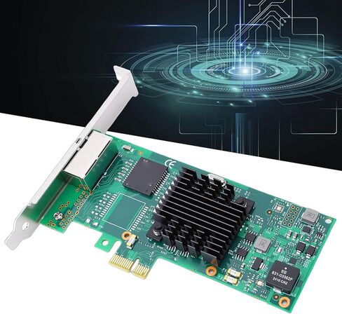 بطاقة شبكة PCIe بمنفذي جيجابت إيثرنت، ومحول PCI Express 2.1 x1 مع مجموعة شرائح، ومنافذ RJ45 مزدوجة للخوادم وأجهزة الكمبيوتر المكتبية والتطبيقات الصناعية in Saudi Arabia