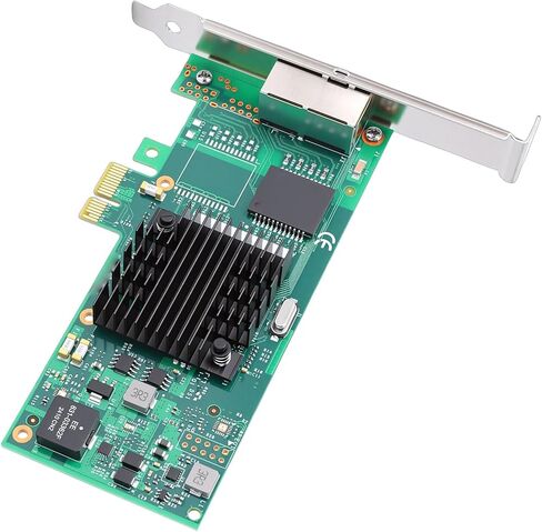 بطاقة شبكة PCIe بمنفذي جيجابت إيثرنت، ومحول PCI Express 2.1 x1 مع مجموعة شرائح، ومنافذ RJ45 مزدوجة للخوادم وأجهزة الكمبيوتر المكتبية والتطبيقات الصناعية in Saudi Arabia