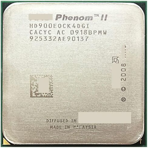 معالج وحدة المعالجة المركزية رباعي النواة ph II X4 900e 2.4 جيجا هرتز HD900EOCK4DGI مقبس AM3 in Saudi Arabia