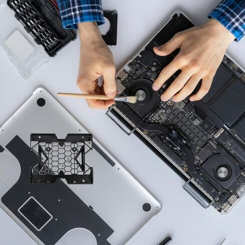 DOITOOL 2 قطعة دعامة محول خليج محرك الأقراص الضوئية للقرص الصلب SSD مع مروحة تبريد تدعم مجموعة تثبيت القرص الصلب لسطح المكتب in Kuwait