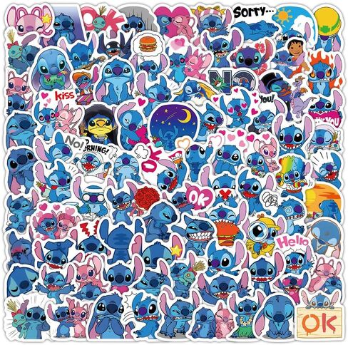 208pcs Hunter Cartoon Stickers, Waterproof Aesthetic Decals for Laptop, Water Bottle, Journal, Phone Case, Scrapbook, Gifts for Kids Teens & Adults in Saudi Arabia