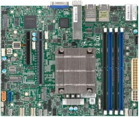 SUPERMICRO MBD-X12SDV-8C-SP6F-B FlexATX Server Motherboard D-1736NT Processor in Saudi Arabia