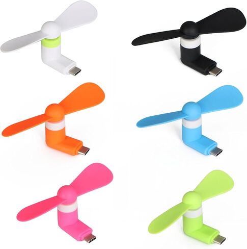 USB C Port Fan for Devices Small for Outdoors Portable USB C Port Cellphone Fan in Saudi Arabia