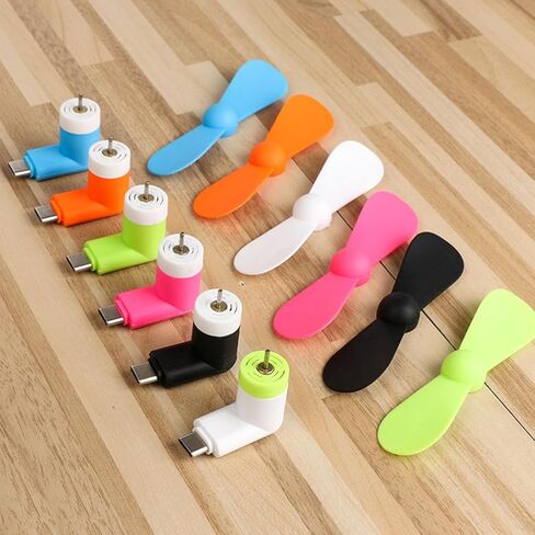 USB C Port Fan for Devices Small for Outdoors Portable USB C Port Cellphone Fan in Saudi Arabia