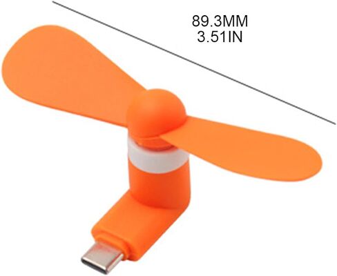 USB C Port Fan for Devices Small for Outdoors Portable USB C Port Cellphone Fan in Saudi Arabia