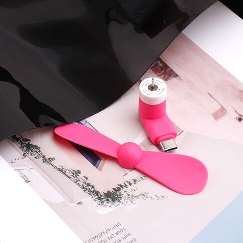 USB C Port Fan for Devices Small for Outdoors Portable USB C Port Cellphone Fan in Saudi Arabia