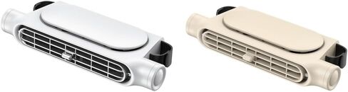 مروحة تبريد مسند الرأس الخلفي للسيارة تعمل بمنفذ USB (أبيض) in Kuwait