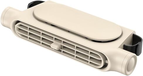 مروحة تبريد مسند الرأس الخلفي للسيارة تعمل بمنفذ USB (أبيض) in Kuwait