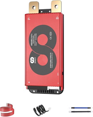 DALY 3S-24S BMS 15A to 200A Protection Board with Balance Wire and Temperature Sensor for Lithium Battery Pack（Li-ion 16S 60V,100A） in Saudi Arabia