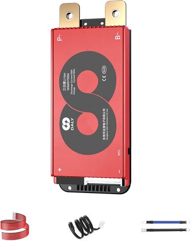 DALY 3S-24S BMS 15A to 200A Protection Board with Balance Wire and Temperature Sensor for Lithium Battery Pack（Li-ion 16S 60V,100A） in Saudi Arabia